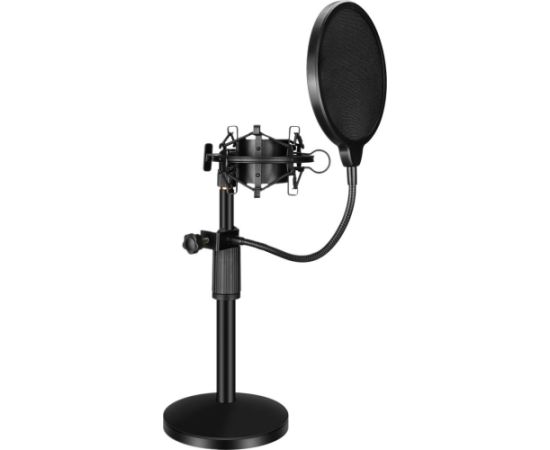 Mozos Zestaw mikrofonowy: statyw biurkowy, pop filtr, kosz antywibracyjny MKIT-STAND Jaunumi - Audio-Video