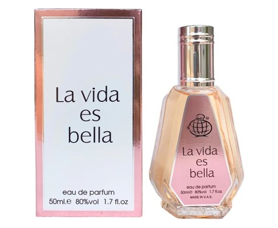 Fragrance World, La Vida Es Bella, Eau De Parfum, For Women, 50 ml Smaržas - NESAKĀRTOTS