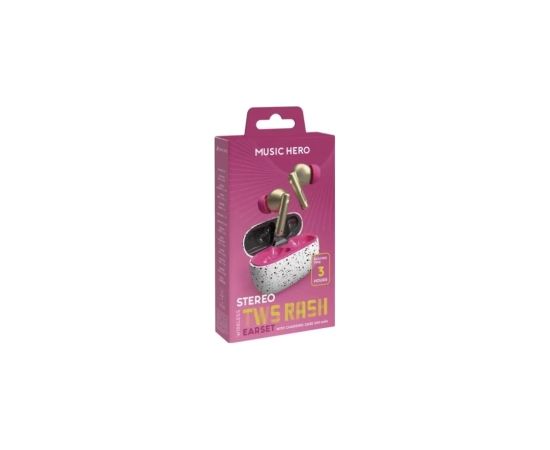 Bezvadu austiņas SBS Music Hero In-ear Pink Austiņas