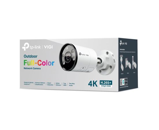 TP-Link InSight S385 VIGI 8MP Outdoor Full-Color Bullet Network Camera Камеры наблюдения