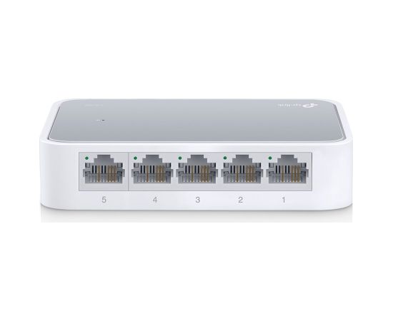 TP-Link TL-SF1005D Managed Fast Ethernet (10/100) White Коммутаторы (Switch)
