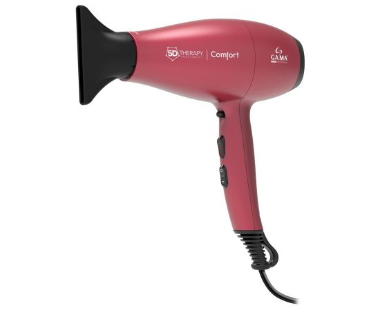 GA.MA 5D Therapy Comfort Halogen hair dryer 2200 W Red Matu fēni