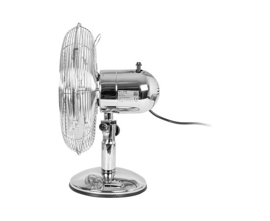 BLOW WENTYLATOR STOŁOWY 30CM SREBRNY METALOWY Ventilatori
