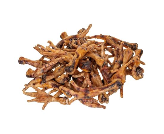 PETITTO Dried chicken feet - dog treat - 1kg Suņu barība