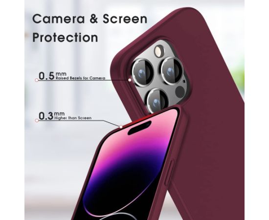 Case X-Level Guardian Samsung G991 S21 5G burgundy Neoriģinālie Maciņi