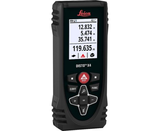 Leica Geosystems Lāzera tālmērs Leica Disto X4 Mērinstrumenti, Attāluma un līmeņa mērītāji