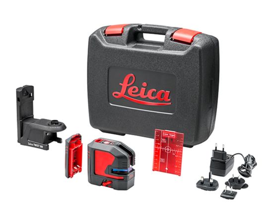 Leica Geosystems Krustveida lāzera nivelieris Leica Lino L2P5 Mērinstrumenti, Attāluma un līmeņa mērītāji