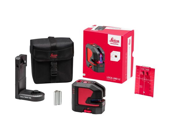 Leica Geosystems Krustveida lāzera nivelieris Leica Lino L2s Измерители расстояния, приборы