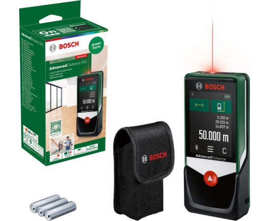 Lāzera tālmērs Bosch Advanced Distance 50C Mērinstrumenti, Attāluma un līmeņa mērītāji