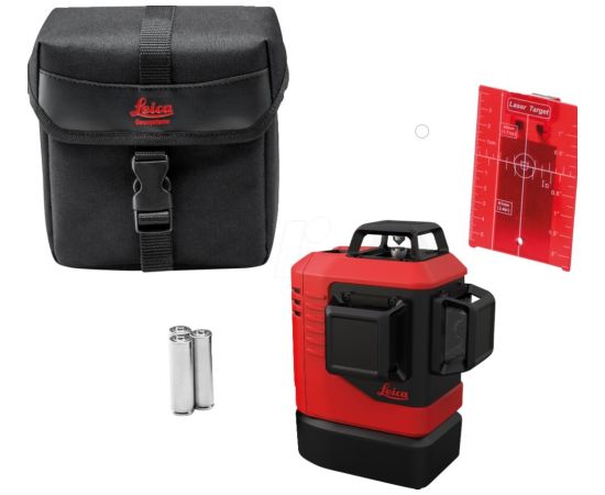 Leica Geosystems Lāzera nivelieris Leica Lino L6Rs-1; sarkanā krāsā Mērinstrumenti, Attāluma un līmeņa mērītāji