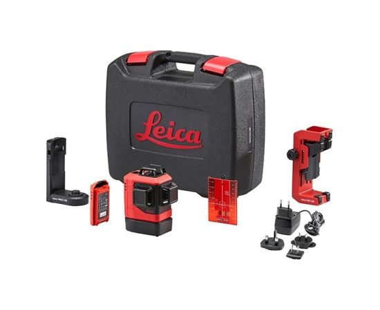 Leica Geosystems Lāzera nivelieris Leica Lino L6R; sarkana; ar piederumiem Mērinstrumenti, Attāluma un līmeņa mērītāji