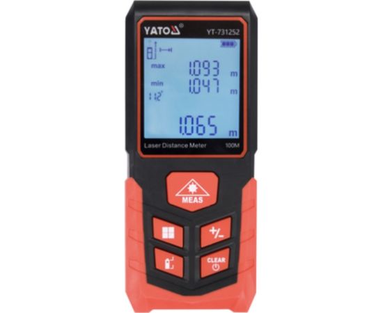 Lāzera tālmērs Yato YT-731252 Mērinstrumenti, Attāluma un līmeņa mērītāji
