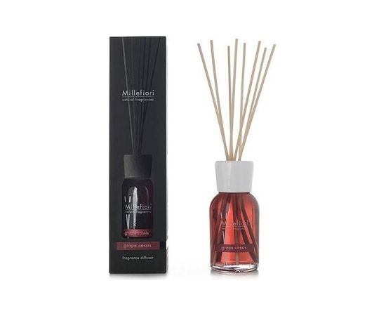Millefiori Natural Grape Cassis Diffuser - Skleněný difuzér 500ml Smaržas - NESAKĀRTOTS