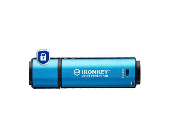 MEMORY DRIVE FLASH USB-C 128GB/IKVP50C/128GB KINGSTON USB карты памяти (Flash)