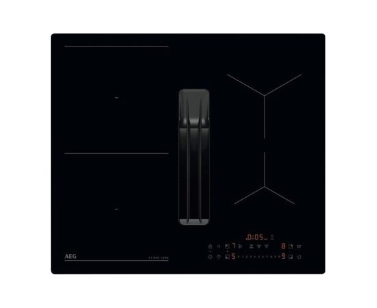 AEG TT64CB00CB Plīts virsma ar integrētu nosūcēju 60cm Left Bridge Hob2Hood Iebūvējama virsma - Indukcijas