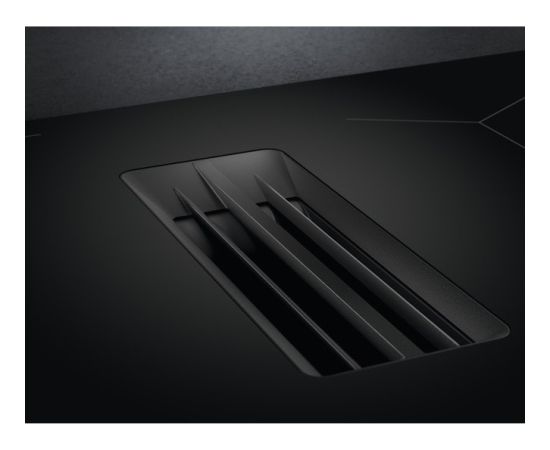 AEG TT64CB00CB Plīts virsma ar integrētu nosūcēju 60cm Left Bridge Hob2Hood Iebūvējama virsma - Indukcijas