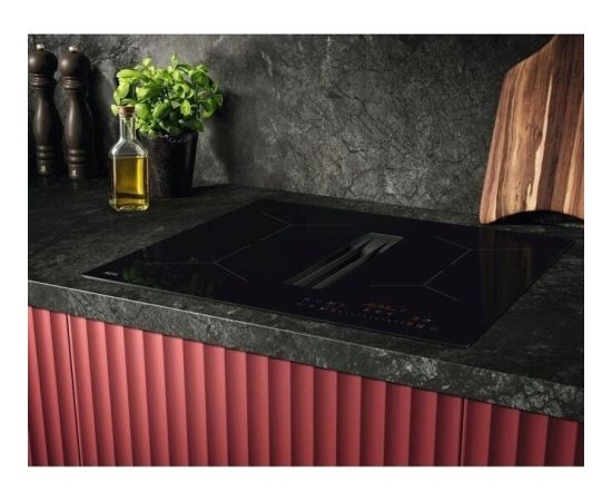 AEG TT64CB00CB Plīts virsma ar integrētu nosūcēju 60cm Left Bridge Hob2Hood Iebūvējama virsma - Indukcijas