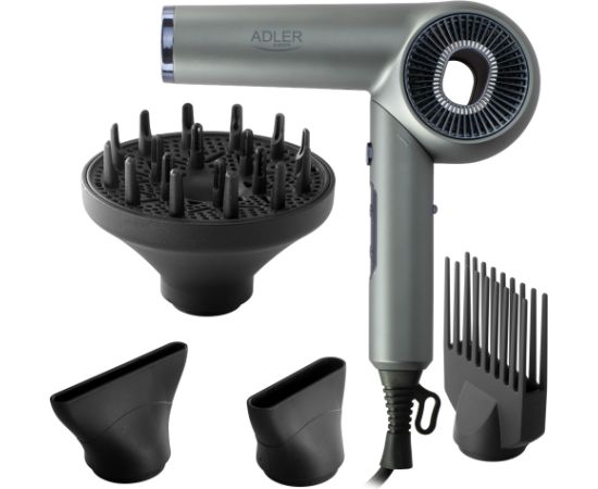 Adler AD 2289 Ātrgaitas salokāms matu fēns 1600W Matu fēni