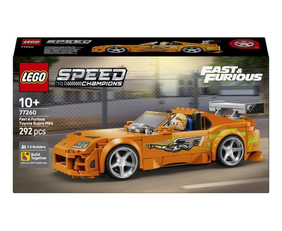 LEGO Speed champions Szybcy i wściekli Toyota Supra MK4 (77260) Jaunumi, Bērnu preces