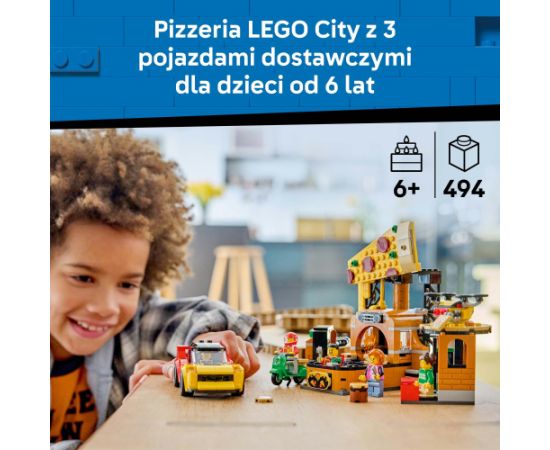 LEGO City Dostawa pizzy z pojazdami (60496) Новости - Детские товары