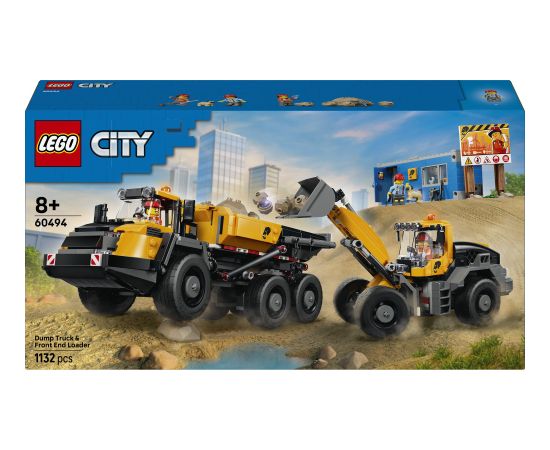 LEGO City Wywrotka i ładowarka czołowa (60494) Новости - Детские товары