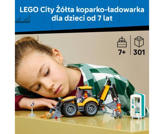 LEGO City Żółta koparko-ładowarka (60480) Jaunumi, Bērnu preces