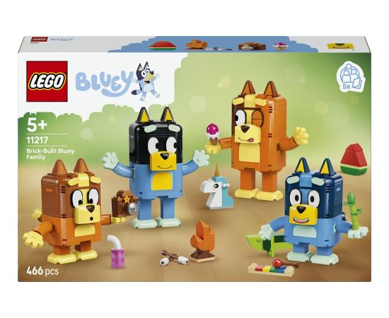 LEGO Bluey Rodzina Blue z klocków (11217) Новости - Детские товары