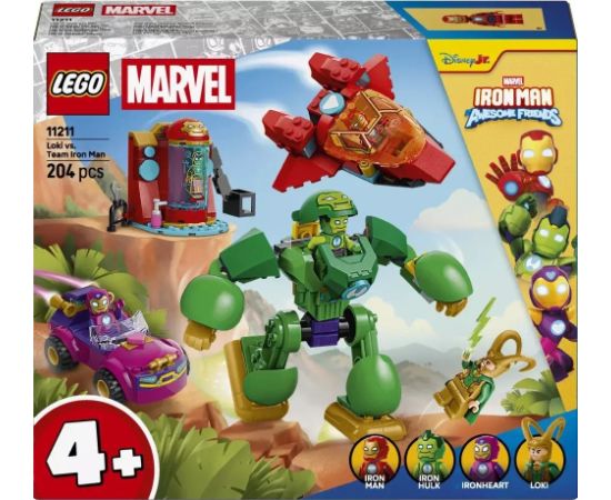 LEGO Marvel Loki kontra drużyna Iron Mana (11211) Новости - Детские товары