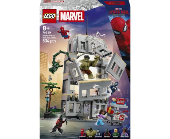 LEGO Marvel Epickie starcie: Spider-Man kontra Hulk (76350) Новости - Детские товары