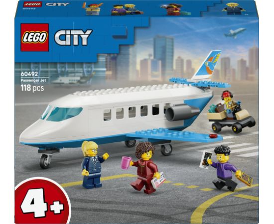 LEGO City Samolot pasażerski (60492) Jaunumi, Bērnu preces