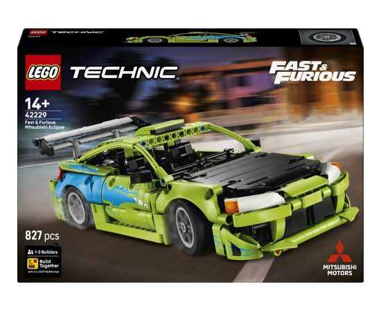 LEGO Technic Samochód Fast and Furious Mitsubishi Eclipse (42229) Новости - Детские товары
