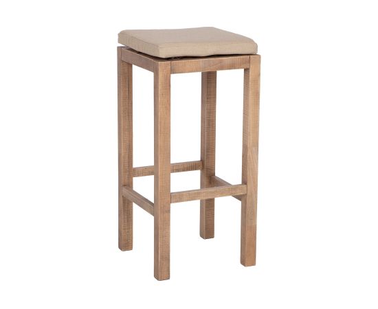 Bar stool MONACO 35x35xH70cm with cushion Комплекты мебели для столовой