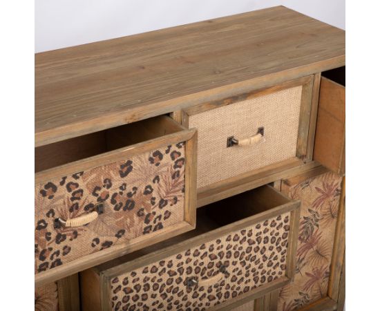 Cabinet ZARA 110x36xH86cm, brown Новинки Для дома и сада 