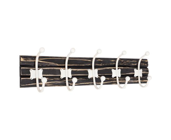 Wall hanger CELSO 64x12.5xH17cm, black Jaunumi -Dārzam
