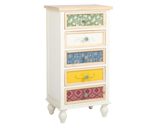 Cabinet BIANCA 48x35xH97cm, antique white Новинки Для дома и сада 