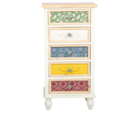 Cabinet BIANCA 48x35xH97cm, antique white Новинки Для дома и сада 