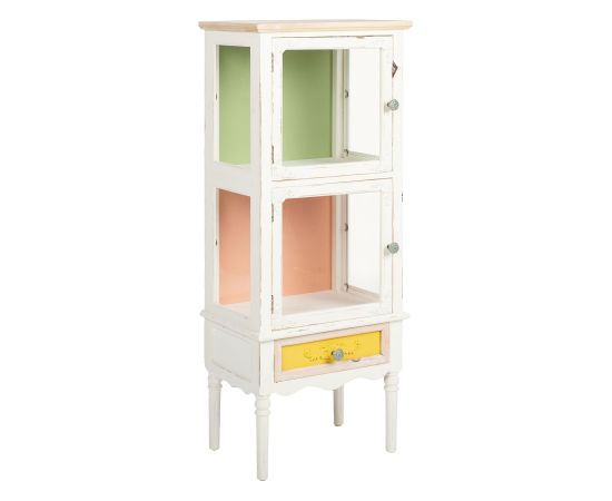 Display cabinet  BIANCA 51x35xH129cm, antique white Новинки Для дома и сада 