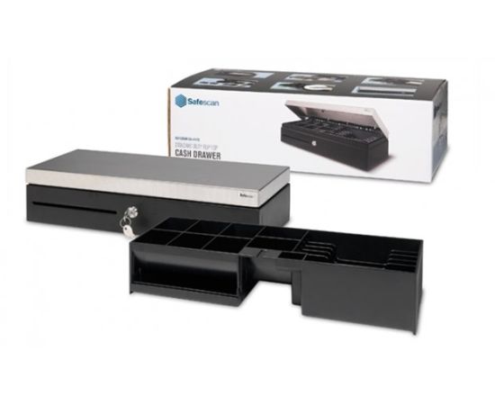 Kases atvilktne Safescan SD-4617S Melna/Sudraba 132-0498 Naudas un atslēgu kastes