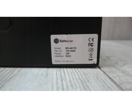 Kases atvilktne Safescan SD-4617S Melna/Sudraba 132-0498 Naudas un atslēgu kastes