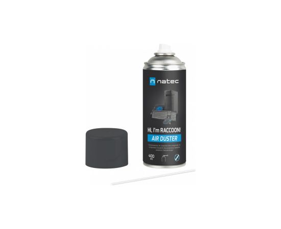 NATEC Raccoon 400 compressed air duster 400 ml Очистка и химические вещества