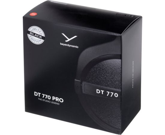 Beyerdynamic DT 770 PRO 250 OHM Black Limited Edition - closed studio headphones Jaunumi - Audio-Video