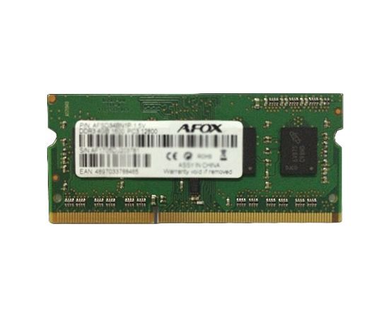 AFOX SO-DIMM DDR3 8GB memory module 1333 MHz LV 1,35V RAM Operatīvā atmiņa