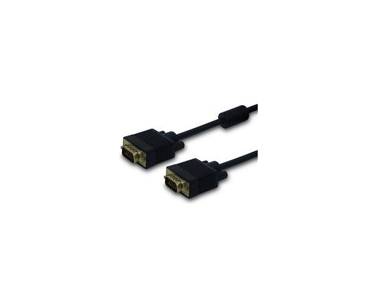 Savio Cl-202 VGA cable 1.8 m VGA (D-Sub) Black Dažādi vadi