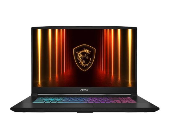 MSI Katana 17 HX B14WFK-400XPL i7-14650HX 17.3" FHD 144Hz 16GB DDR5 SSD512 GeForce RTX 5060_8GB NoOS Portatīvie datori
