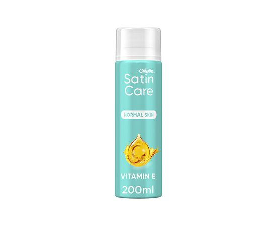 Gillette Satin Care Vitamin E Shave Gel - Gel na holení 200ml Smaržas - NESAKĀRTOTS