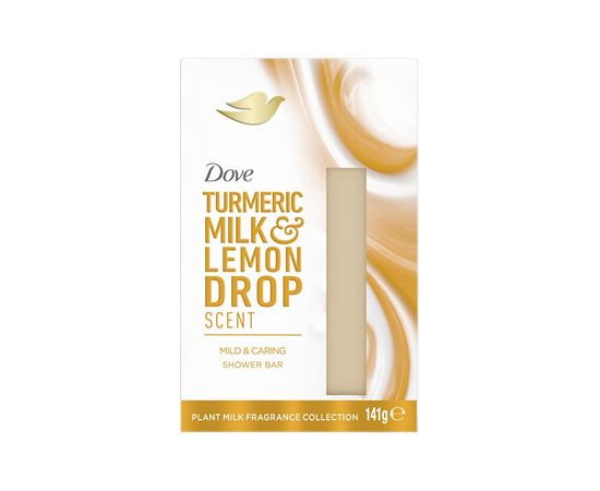 Dove Shower Bar Turmeric Milk & Lemon Drop - Krémová tableta 141.0g Smaržas - NESAKĀRTOTS