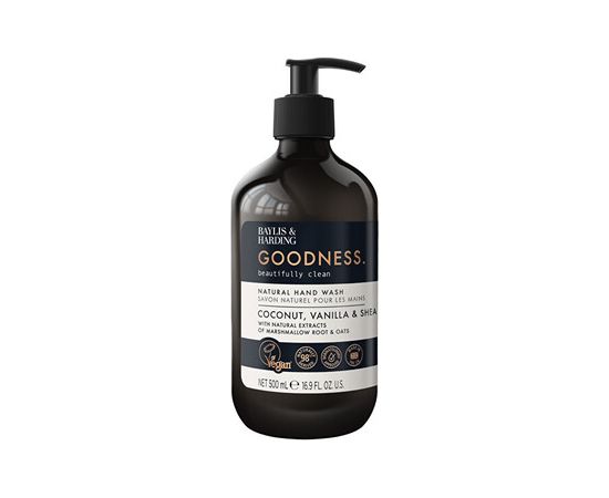 Baylis & Harding Goodness Hand Wash ( Kokos, Vanilka & Shea ) - Tekuté mýdlo na ruce 500ml Косметика для тела