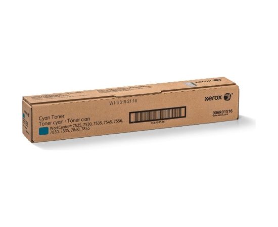 Xerox WorkCentre 7525, 7530, 7535, 7545, 7556 (006R01516) Toner Cartridge, Cyan Lāzerprinteru izejmateriāli