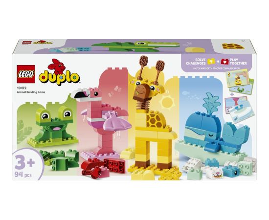 LEGO Duplo Gra w budowanie zwierzątek (10472) Новости - Детские товары