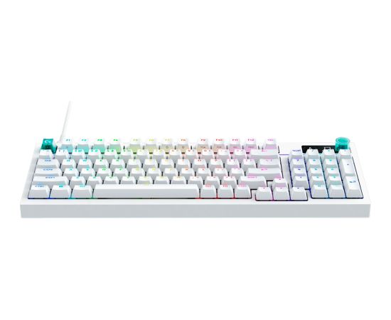 LOGITECH G316 X 98 Wired Gaming Keyboard - WHITE - US INT'L - USB - EMEA28i - 935 - TACTILE Klaviatūras